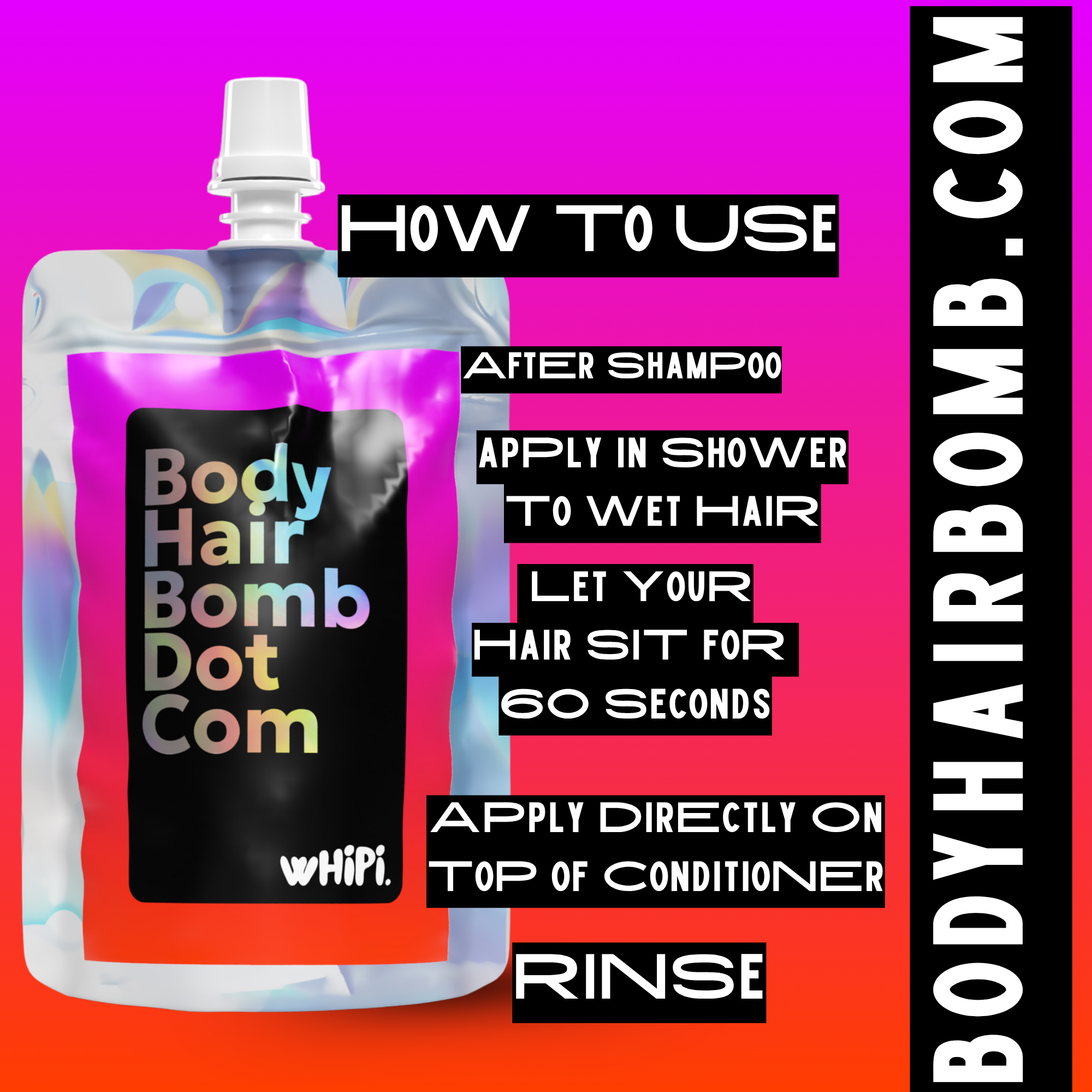 Body Hair Bomb Dot Com- Everything Cream