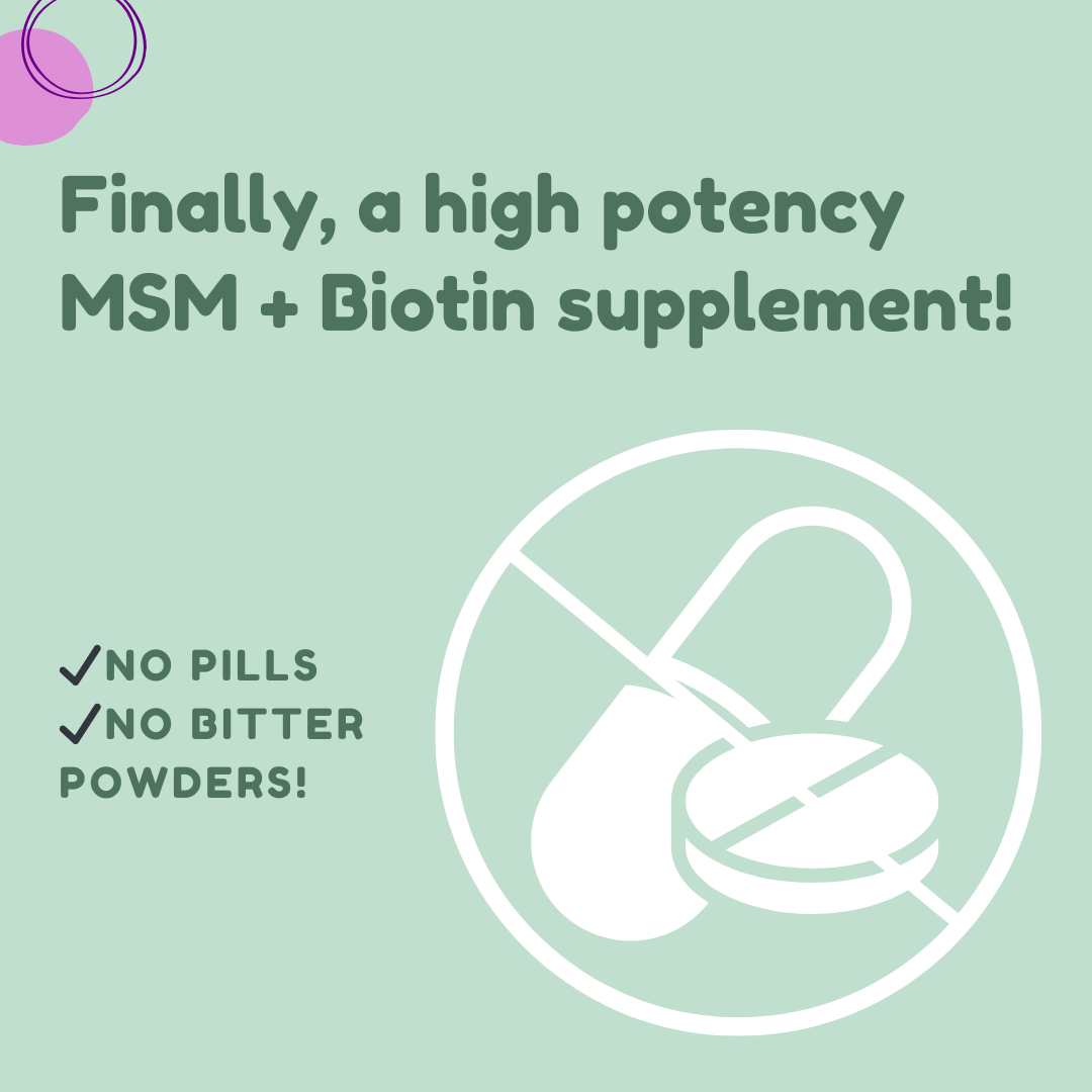 MSM + BIOTIN | Hair Nutrients Drink Mix