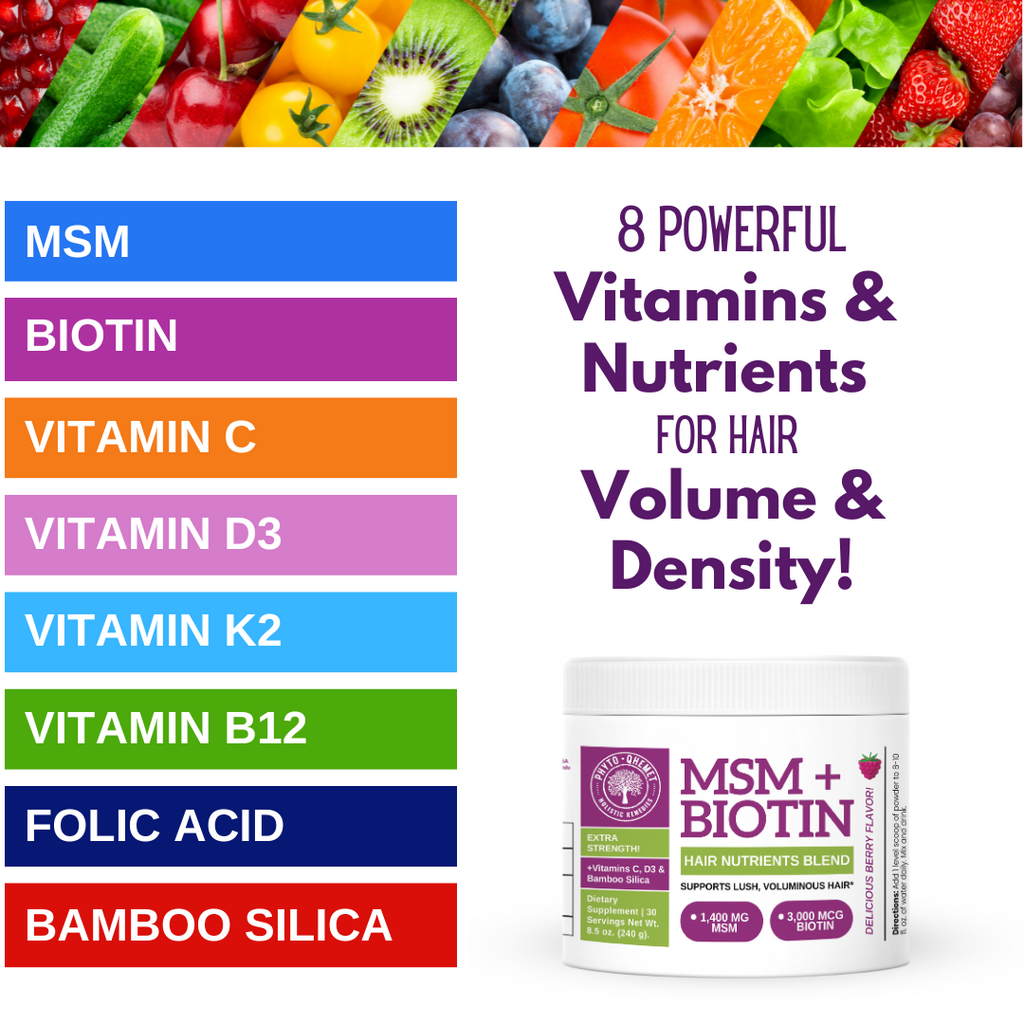 MSM + BIOTIN | Hair Nutrients Drink Mix