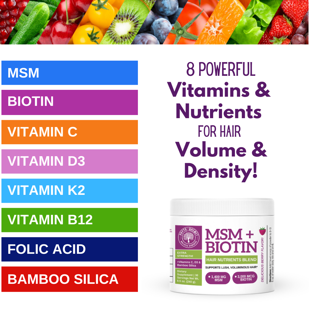 MSM + BIOTIN | Hair Nutrients Drink Mix