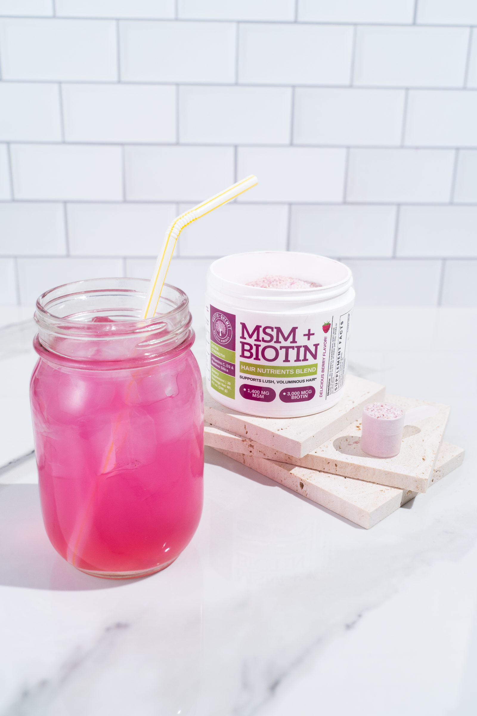 MSM + BIOTIN | Hair Nutrients Drink Mix